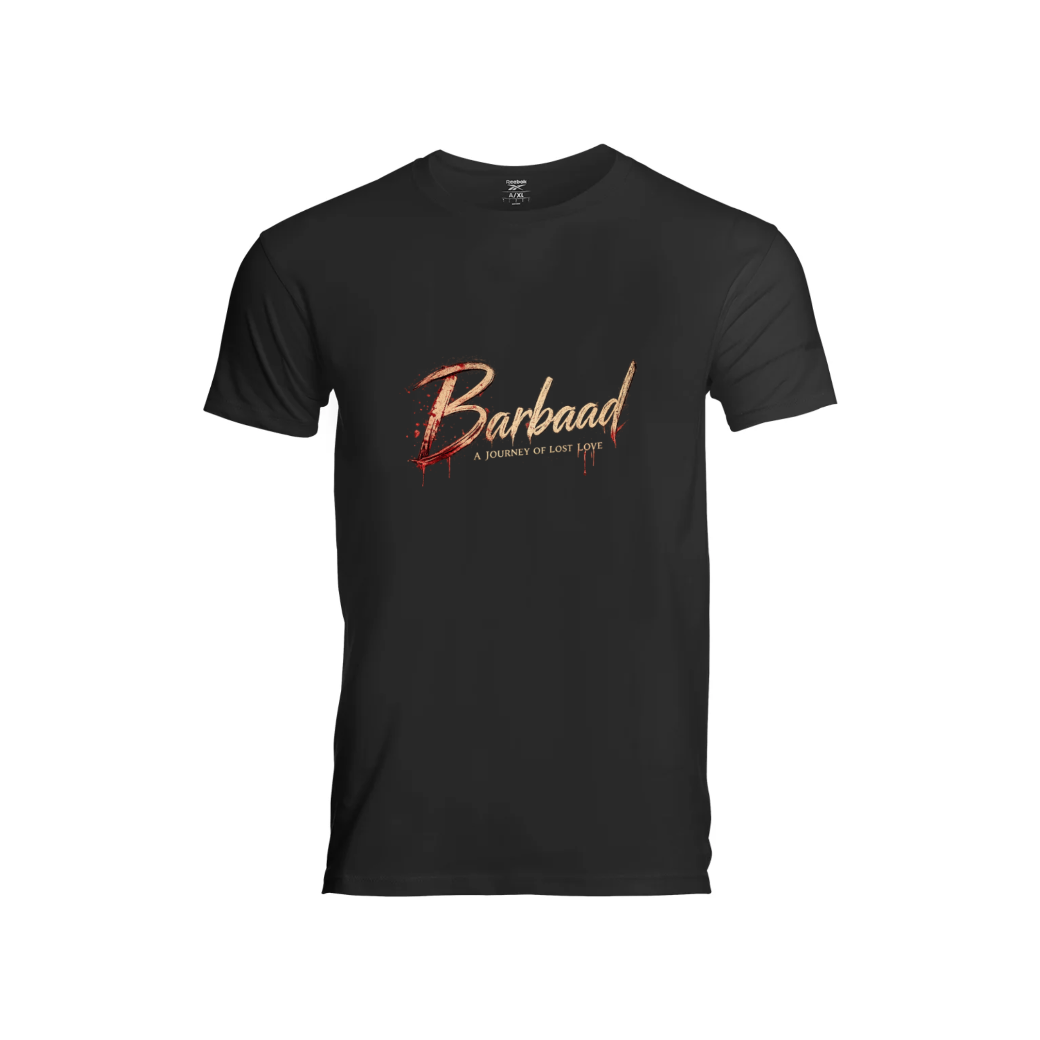 Barbaad custom merchandise front design